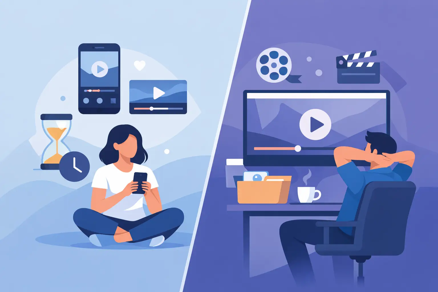 Short Form vs Long Form Video Content