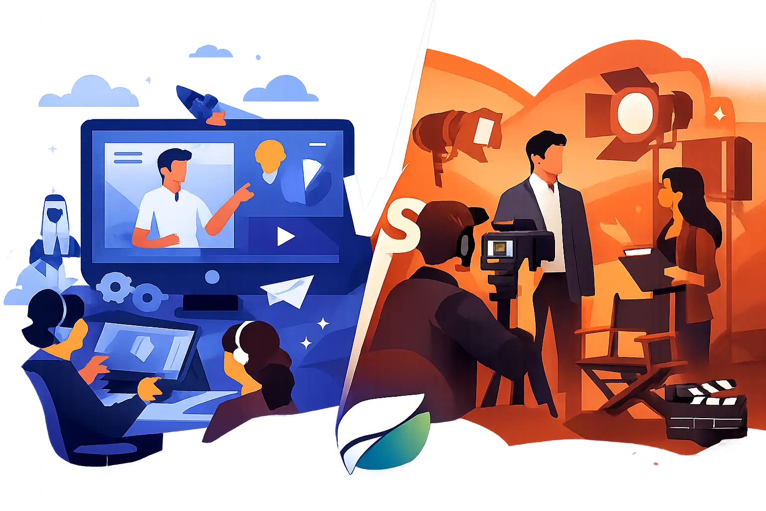 Animated Explainer vs Live Action Video Compared