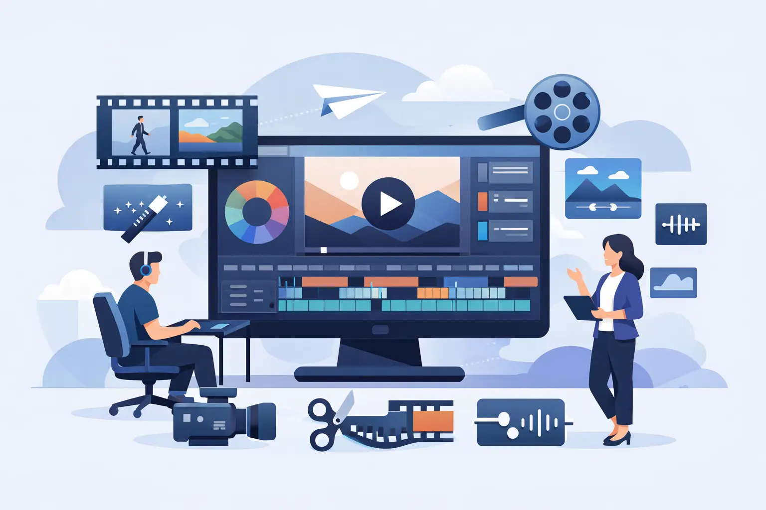 Post Production Editing Services That Drive Results