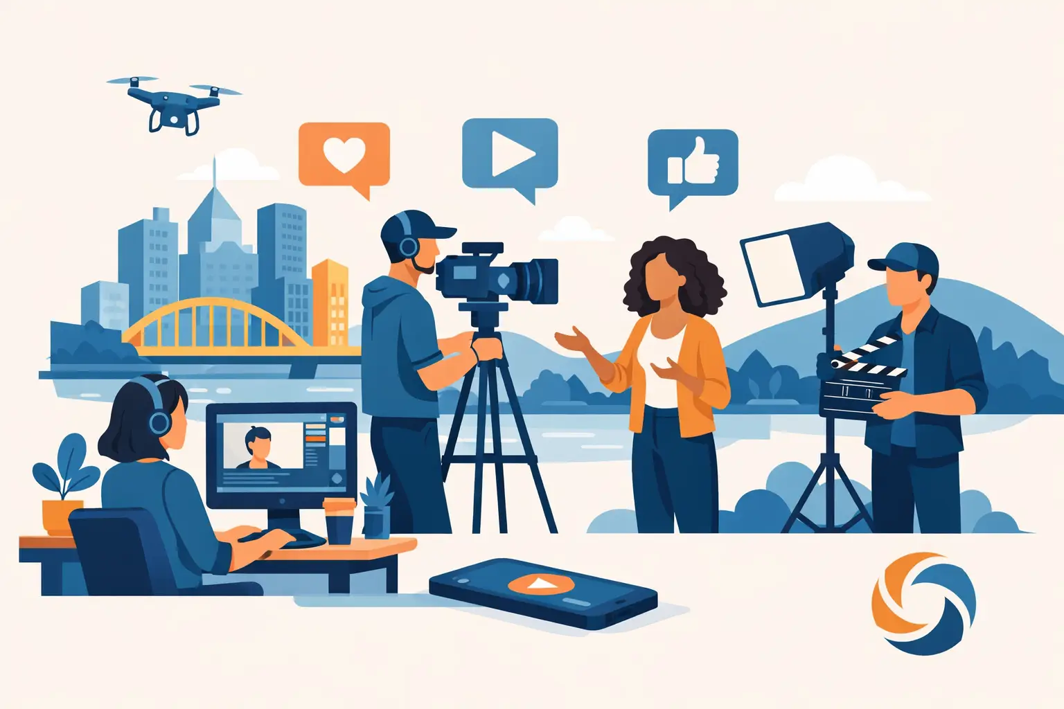 What a Social Media Video Company in Pittsburgh Does